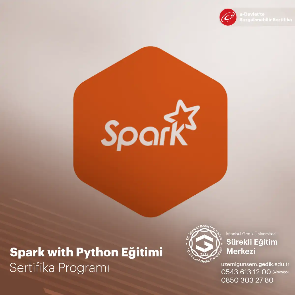 Spark with Python Eğitimi Sertifika Programı